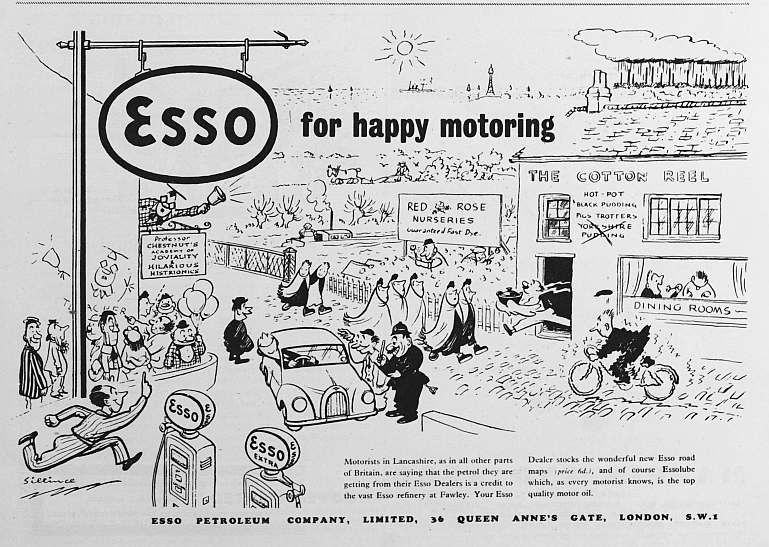 esso advert lancashire